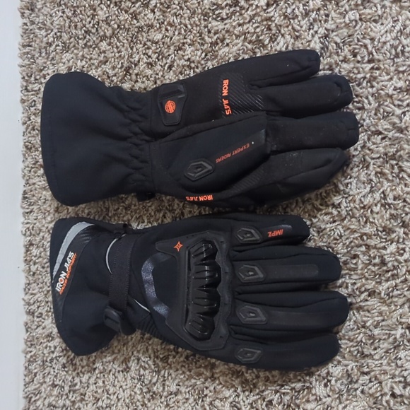 iron jias Other - Iron Jia's XXL WP02 Motorcycle Riding Racing Gloves Black